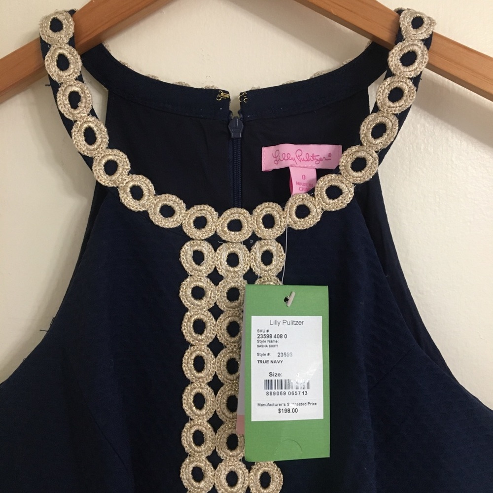 NWT Lilly Pulitzer women’s size 0 Sasha shift dress - Picture 2 of 4
